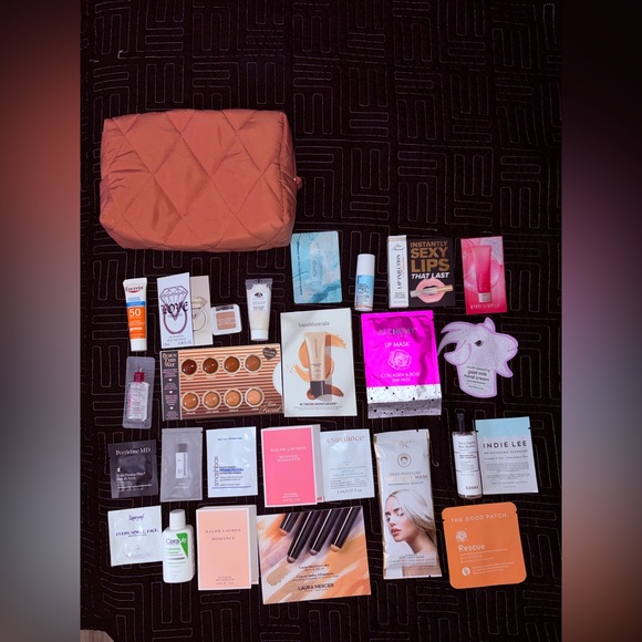 Ulta Beauty Other - Pink makeup Bag with 26 Assorted Prestige Ulta Beauty Products